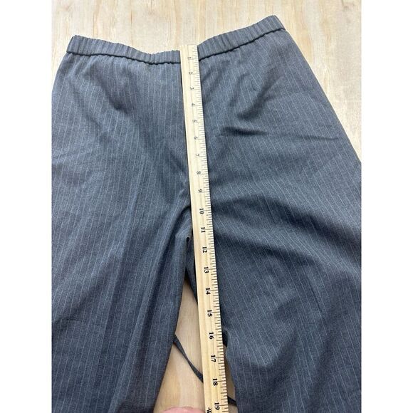 Cider Women’s Pin Striped Pants XS Side Zipper Elastic Draw String Wide Leg - Picture 6 of 7